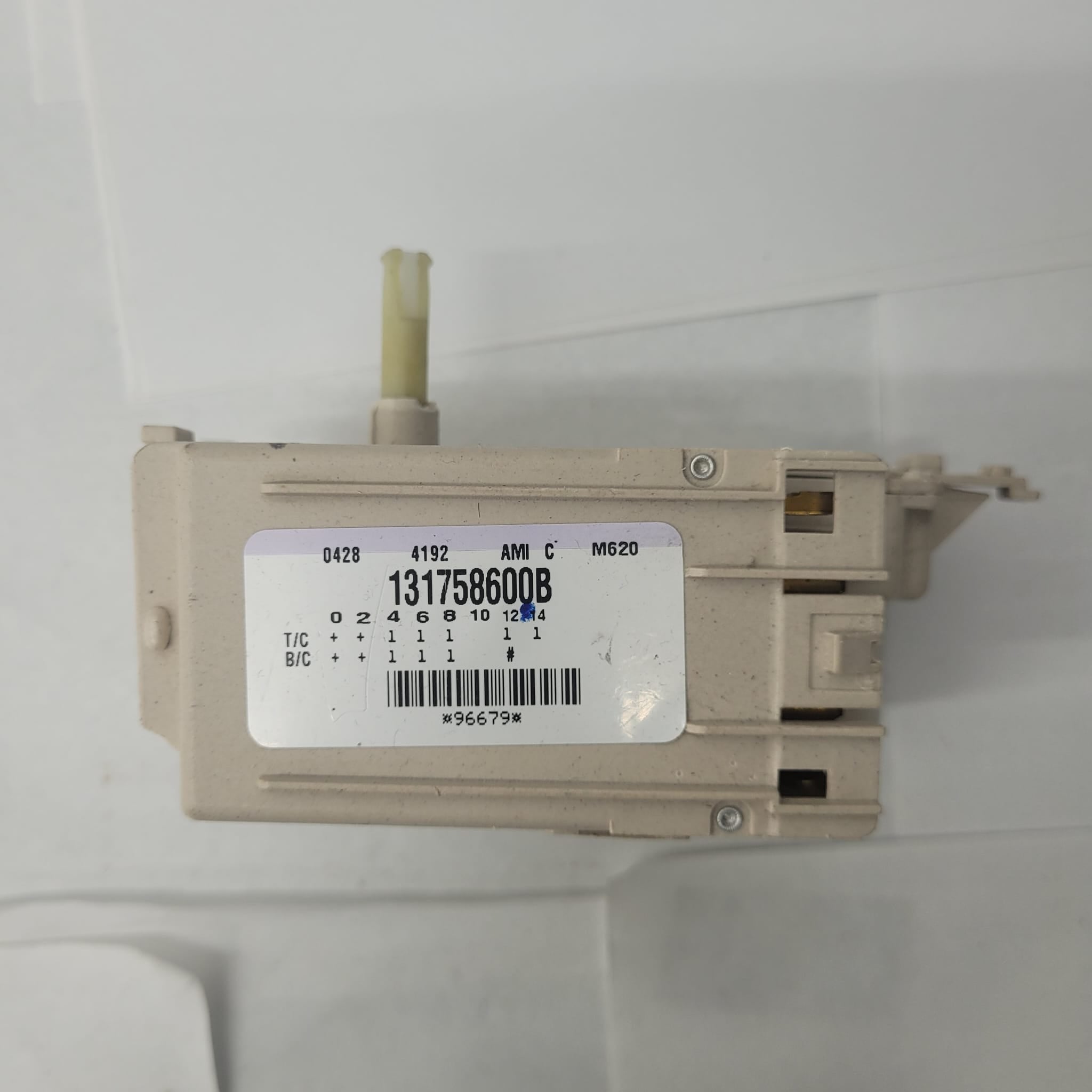 GE Laundry Center Washer Timer WH12X10164 131758600B GE Laundry Center Washer Timer WH12X10164 131758600B
